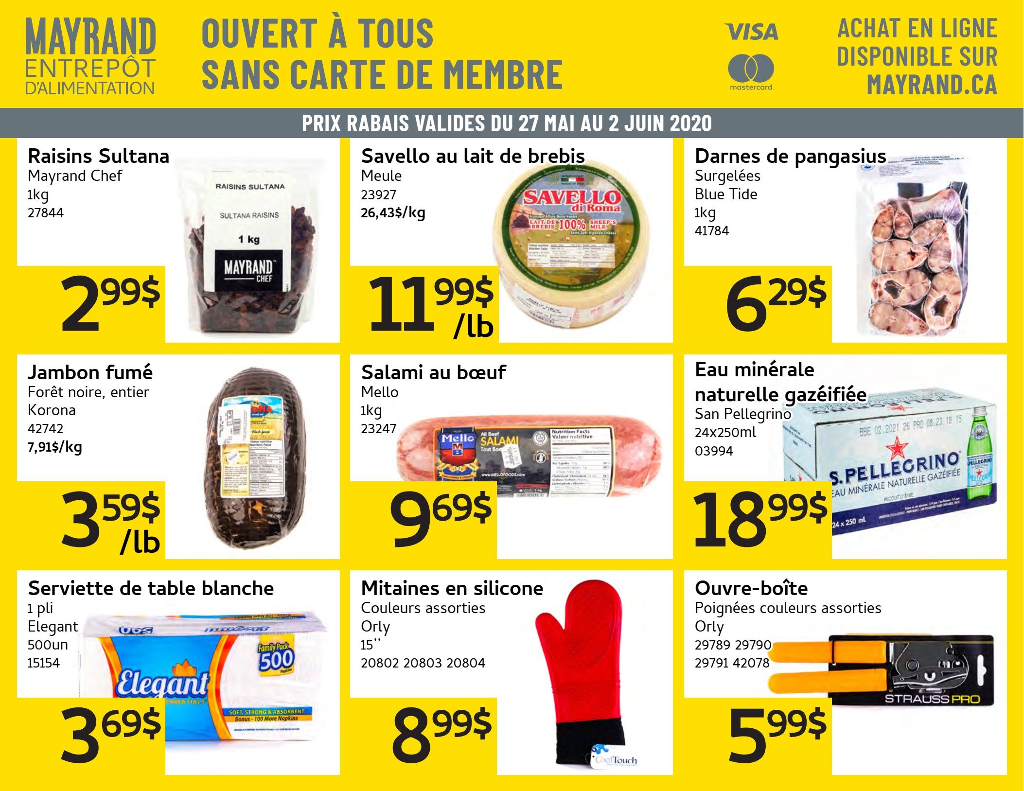 Mayrand Flyer May 27 to June 2