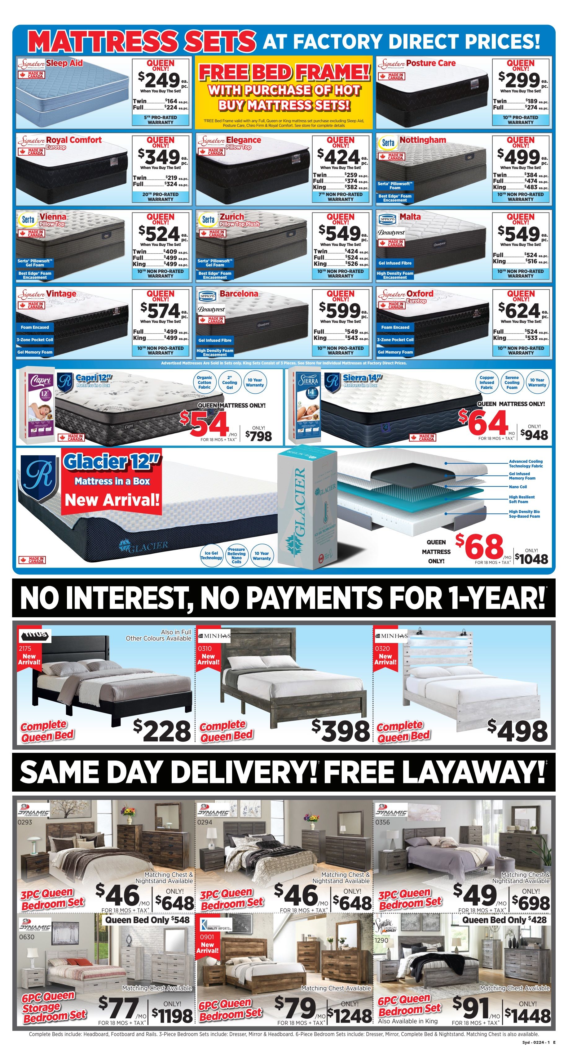 Surplus Furniture & Mattress Warehouse (Sydney) Flyer January 29 to February 4