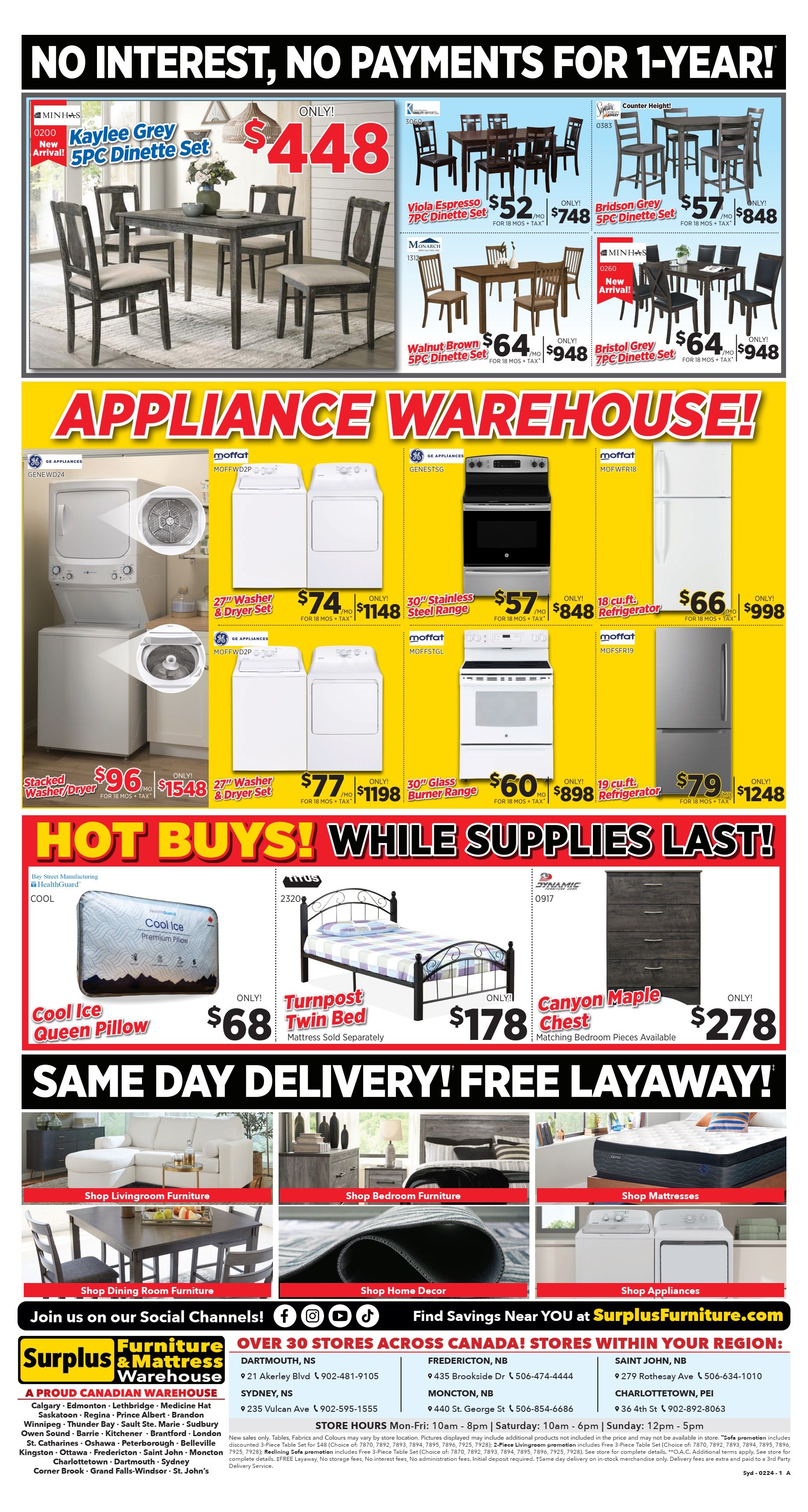 Surplus Furniture & Mattress Warehouse (Sydney) Flyer January 29 to February 4