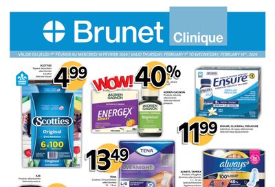 Brunet Clinique Flyer February 1 to 14