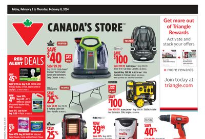 Canadian Tire (West) Flyer February 2 to 8
