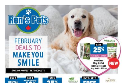 Ren's Pets Flyer February 1 to 29