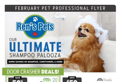 Ren's Pets Pet Professional Flyer February 1 to 29