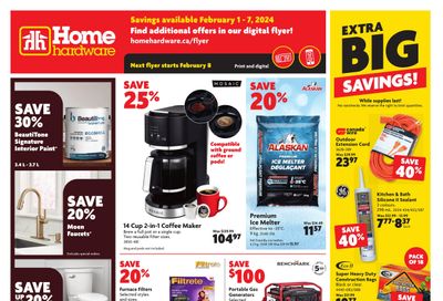 Home Hardware (Atlantic) Flyer February 1 to 7
