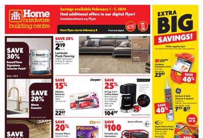 Home Hardware Building Centre (ON) Flyer February 1 to 7
