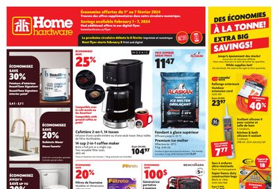 Home Hardware (QC) Flyer February 1 to 7