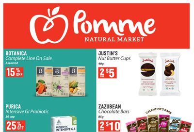 Pomme Natural Market Monthly Specials Flyer February 1 to 28