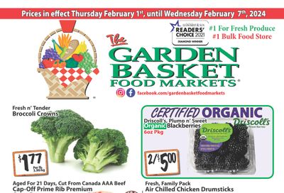 The Garden Basket Flyer February 1 to 7
