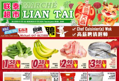 Marche Lian Tai Flyer February 1 to 7