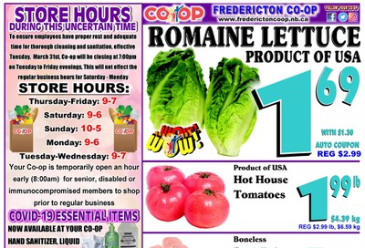 Fredericton Co-op Flyer May 28 to June 3