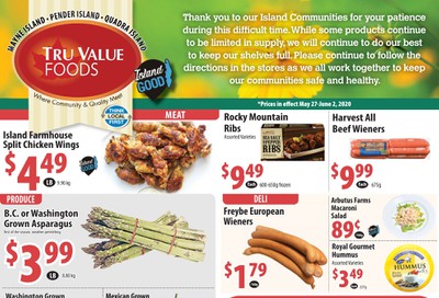 Tru Value Foods Flyer May 27 to June 2