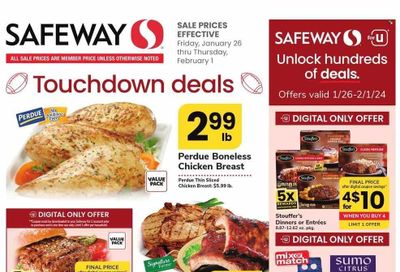 Safeway (MD) Weekly Ad Flyer Specials January 26 to February 1, 2024