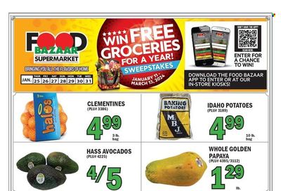 Food Bazaar (CT, NJ, NY) Weekly Ad Flyer Specials January 25 to January 31, 2024
