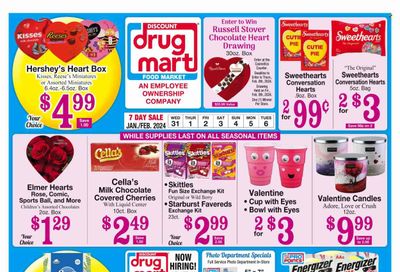 Discount Drug Mart (OH) Weekly Ad Flyer Specials January 31 to February 6, 2024