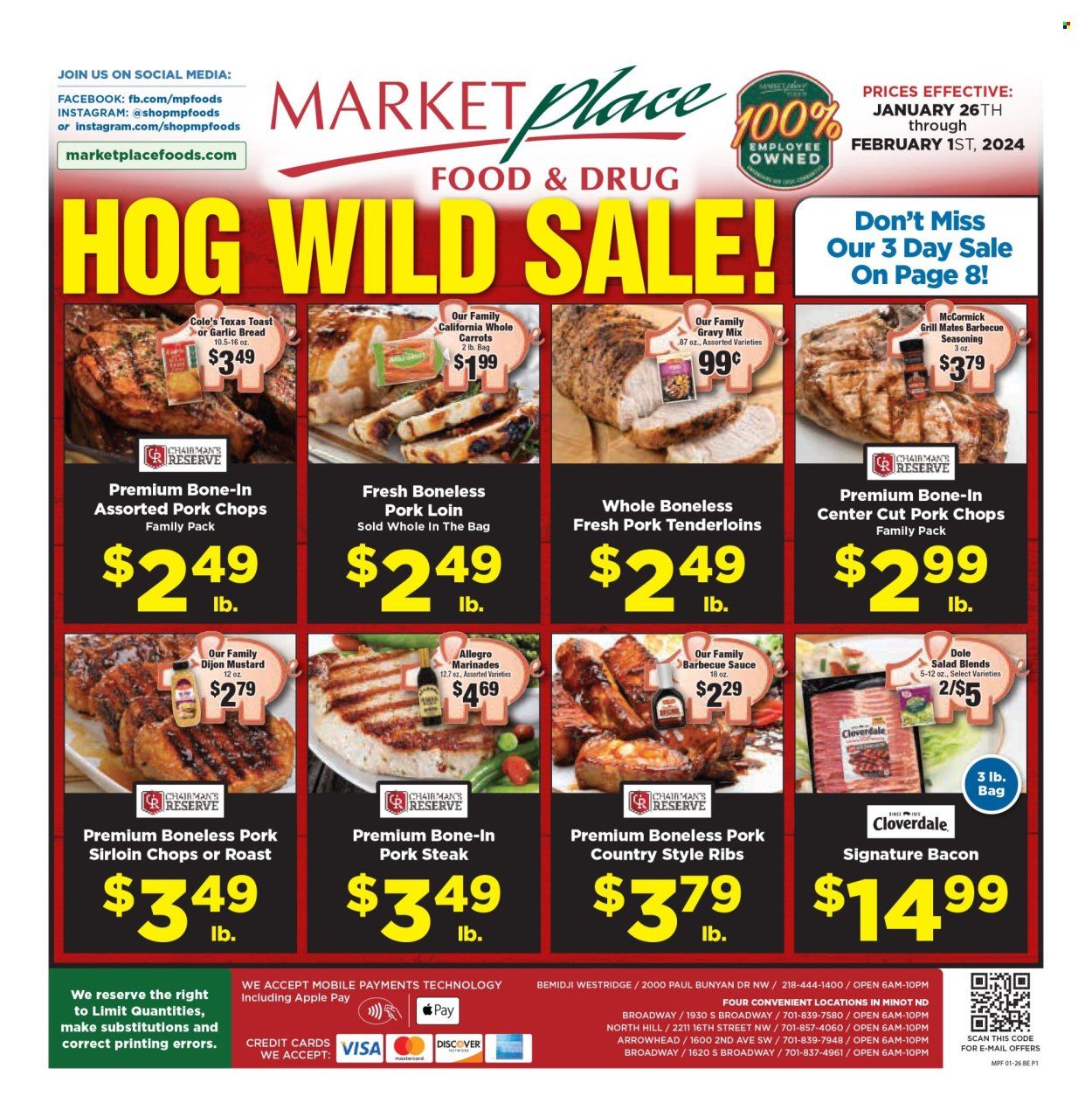 Marketplace Foods (MN) Weekly Ad Flyer Specials January 26 to February 1, 2024