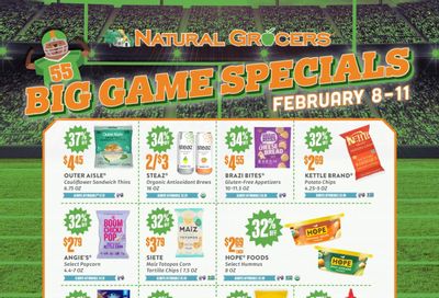 Natural Grocers Weekly Ad Flyer Specials February 8 to February 11, 2024