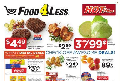 Food 4 Less (IN) Weekly Ad Flyer Specials January 31 to February 6, 2024