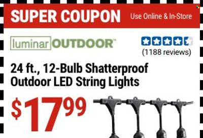 Harbor Freight Weekly Ad Flyer Specials January 31 to February 11, 2024
