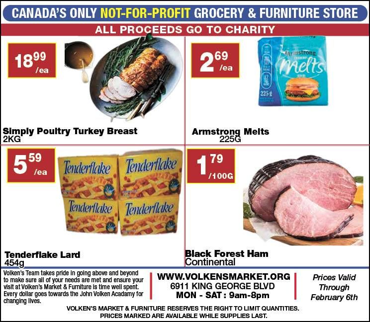 Volken's Market & Furniture Flyer January 31 to February 6