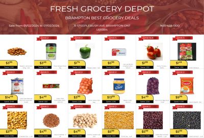 Fresh Grocery Depot Flyer February 1 to 7