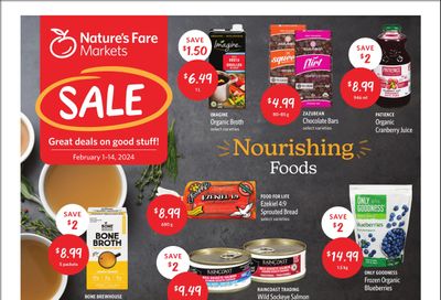 Nature's Fare Markets Flyer February 1 to 14