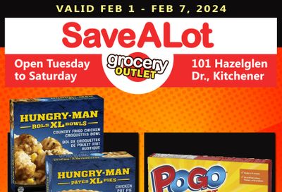 SaveALot Grocery Outlet Flyer February 1 to 7