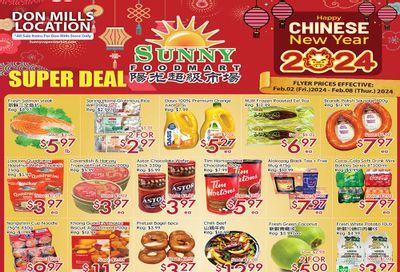 Sunny Foodmart (Don Mills) Flyer February 2 to 8