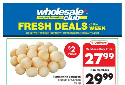 Wholesale Club (ON) Fresh Deals of the Week Flyer February 1 to 7