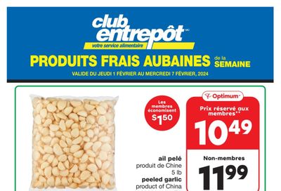 Wholesale Club (QC) Fresh Deals of the Week Flyer February 1 to 7