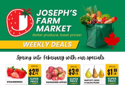 Joseph's Farm Market Flyer February 2 to 7
