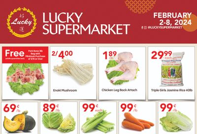 Lucky Supermarket (Winnipeg) Flyer February 2 to 8