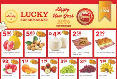 Lucky Supermarket (Surrey) Flyer February 2 to 8