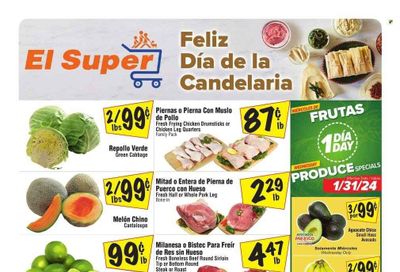 El Super (CA) Weekly Ad Flyer Specials January 31 to February 6, 2024