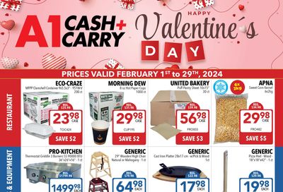 A-1 Cash and Carry Flyer February 1 to 29