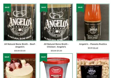 Angelo's Italian Bakery Monthly Specials February 1 to 29
