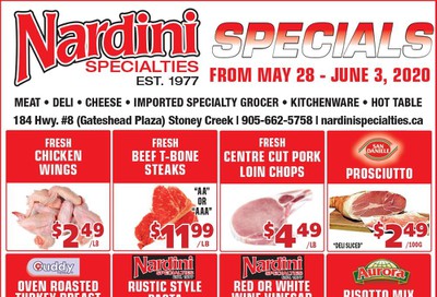 Nardini Specialties Flyer May 28 to June 3