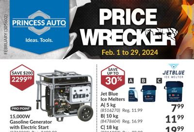 Princess Auto Price Wrecker Flyer February 1 to 29