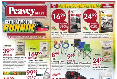 Peavey Mart Flyer May 28 to June 7
