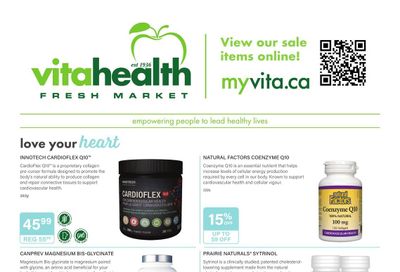 Vita Health Fresh Market Flyer February 1 to 21