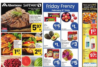 Safeway (NM) Weekly Ad Flyer Specials January 31 to February 6, 2024