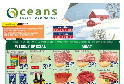 Oceans Fresh Food Market (West Dr., Brampton) Flyer February 2 to 8