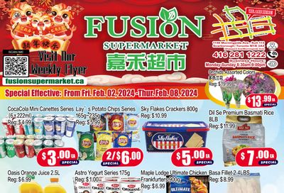 Fusion Supermarket Flyer February 2 to 8