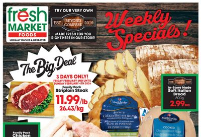 Fresh Market Foods Flyer February 2 to 8