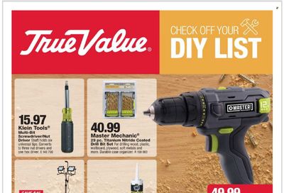 True Value Weekly Ad Flyer Specials January 29 to February 25, 2024