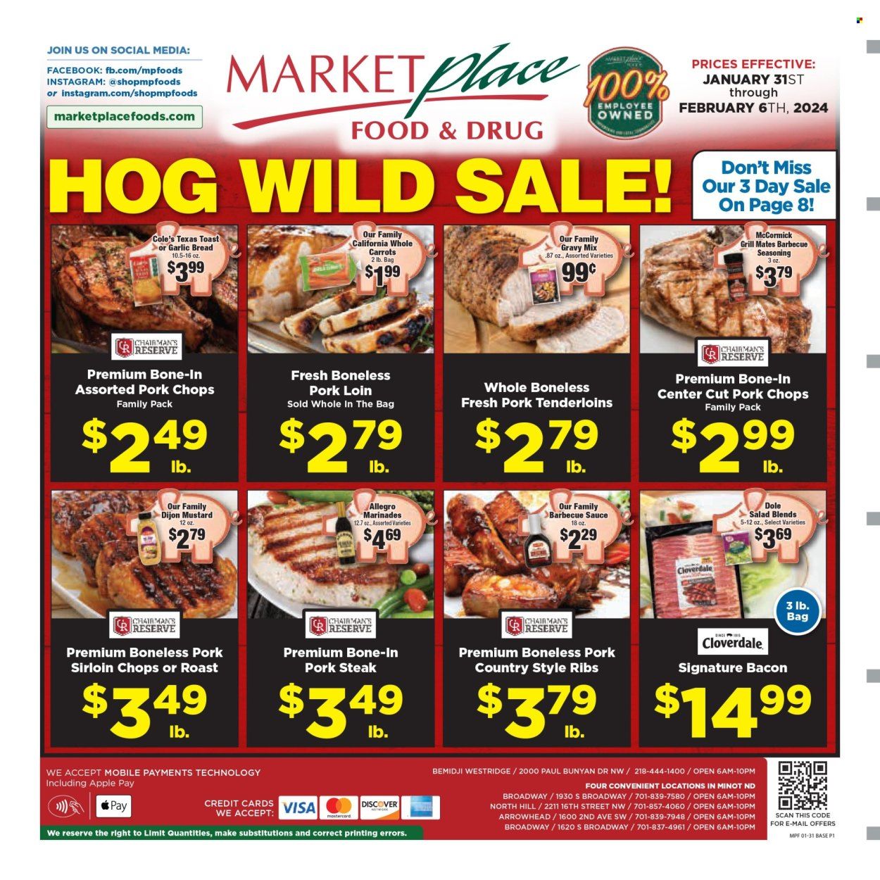 Marketplace Foods (ND) Weekly Ad Flyer Specials January 31 to February 6, 2024