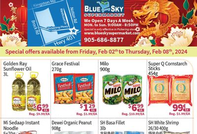 Blue Sky Supermarket (Pickering) Flyer February 2 to 8