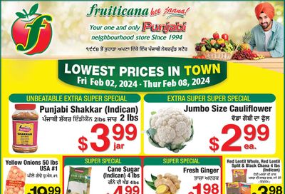 Fruiticana (Calgary) Flyer February 2 to 8