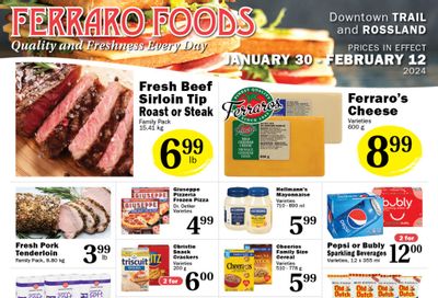 Ferraro Foods Flyer January 30 to February 12