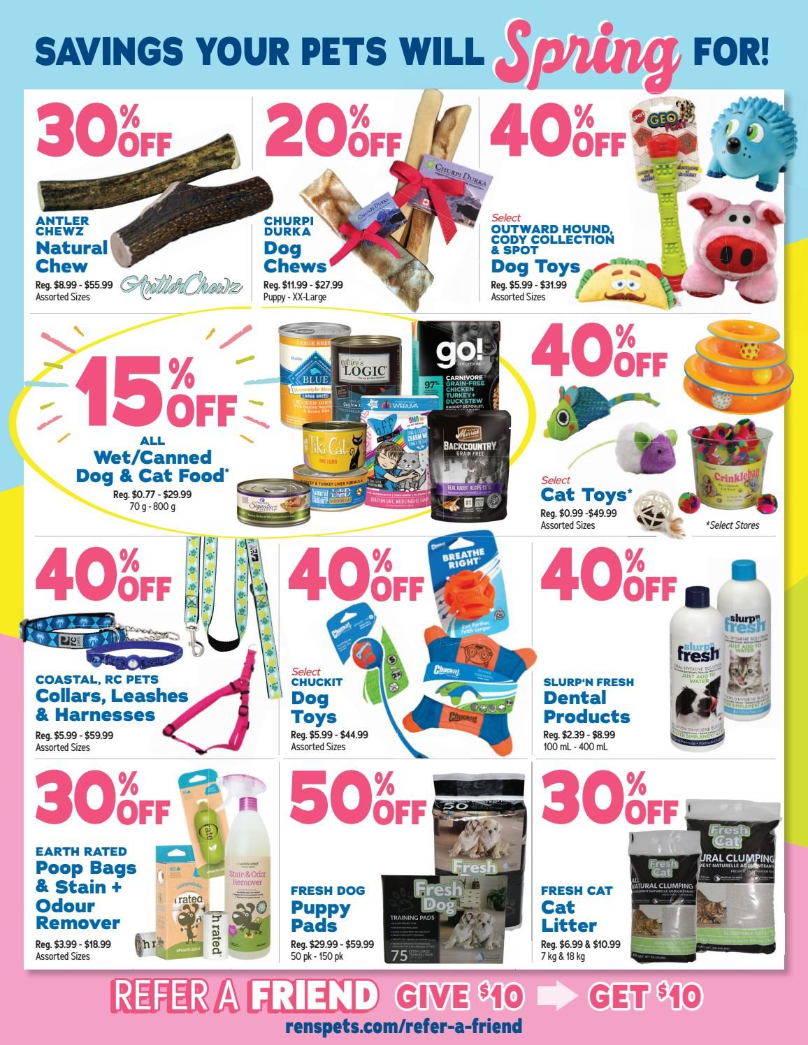Ren's Pets Depot 7-Day Savings Flyer May 25 to 31