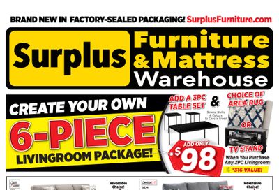 Surplus Furniture & Mattress Warehouse (St. John's, Corner Brook, Grand Falls Windsor) Flyer February 5 to 25